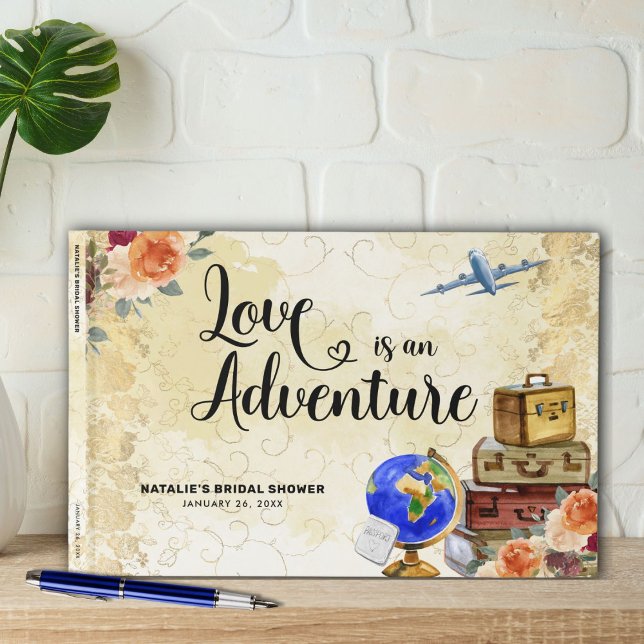 Libro De Visitas La boda es una aventura Desayuno nupcial (Subido por el creador)