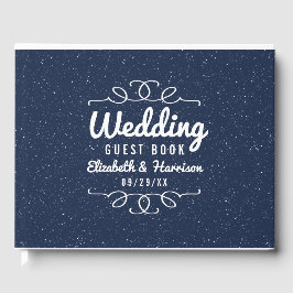 Libro De Visitas La colección de Bodas nocturnos estrellados -