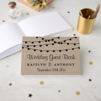 La colección de Bodas Rustic Kraft Lights