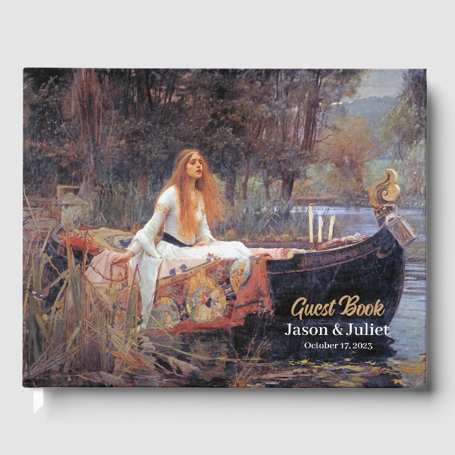 Libro De Visitas La dama de Shallot Boda (Anverso)