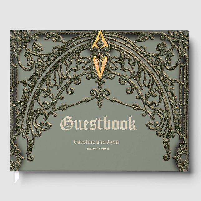 Libro De Visitas La flor roja, la flor de afecto. (Anverso)