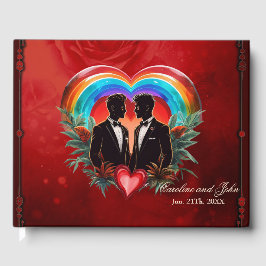 Libro De Visitas La magia del momento: elegantes siluetas gays.