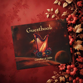 Libro De Visitas La melodía cósmica, la magia del arpa.