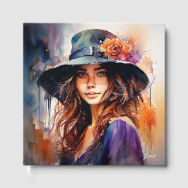 Libro De Visitas La mujer en el Gorra: Retrato de la gracia salvaje