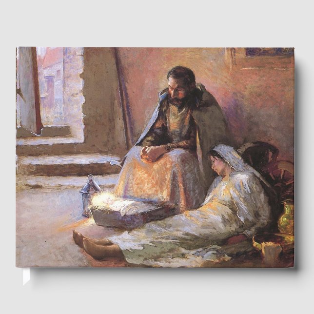 Libro De Visitas La Natividad De Gari Melchers (Anverso)