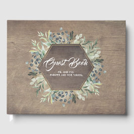 Libro De Visitas La vegetación hace de la boda rústica por campo