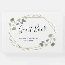 Libro De Visitas La vegetación simple del eucalipto | Geométrico