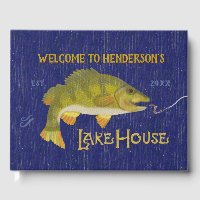 Lake House Vacaciones Alquiler Nautical Bass Fish 