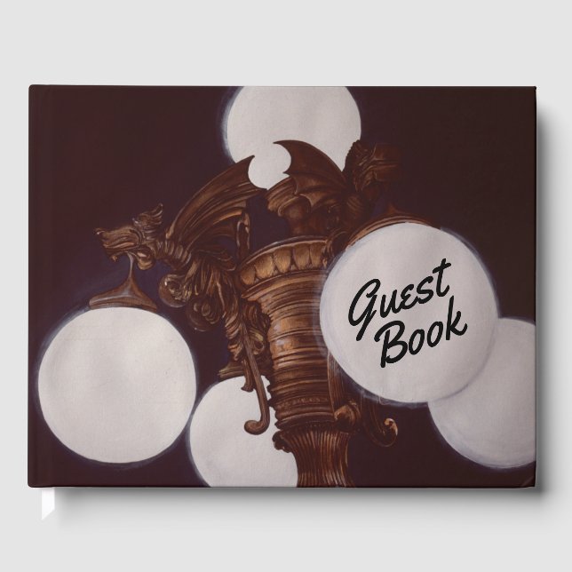 Libro De Visitas Lamplight de las alas de Demon (Anverso)