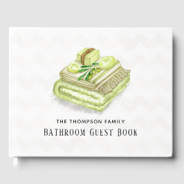 Libro De Visitas Lavanda acuática Jabón de oliva