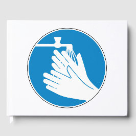 Libro De Visitas Lávese las manos (Salud y Seguridad) (Higiene)