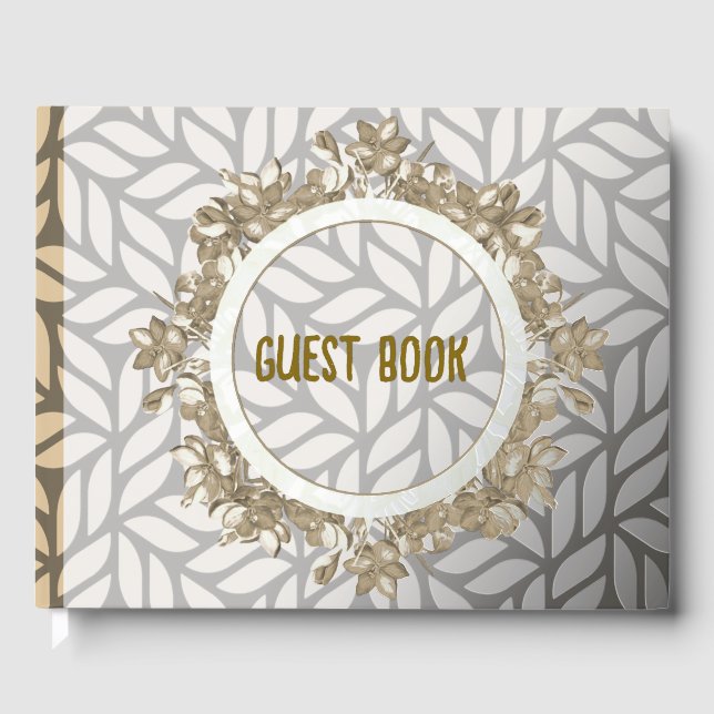 Libro De Visitas Leaves (Anverso)