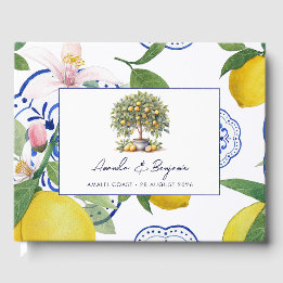 Libro De Visitas Lemon Tiles Boda italiano La Dolce Vita