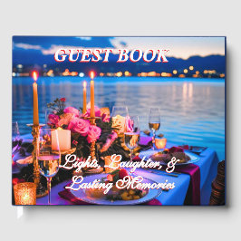 Libro De Visitas Lights, Laughter & Lasting Recuerdos Guest Book