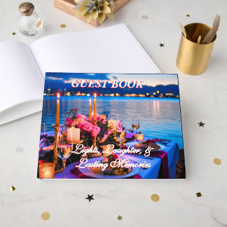 Libro De Visitas Lights, Laughter & Lasting Recuerdos Guest Book