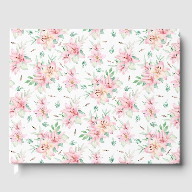 Libro De Visitas Lilies (Anverso)