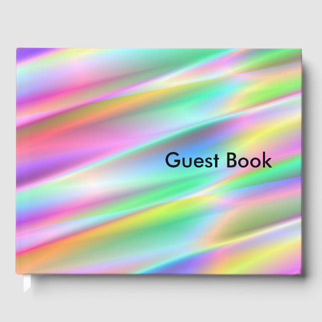 Libro De Visitas Lluvia arcoiris (Anverso)