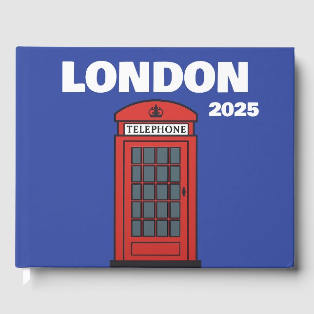 Libro De Visitas London travel coffee table book (Anverso)