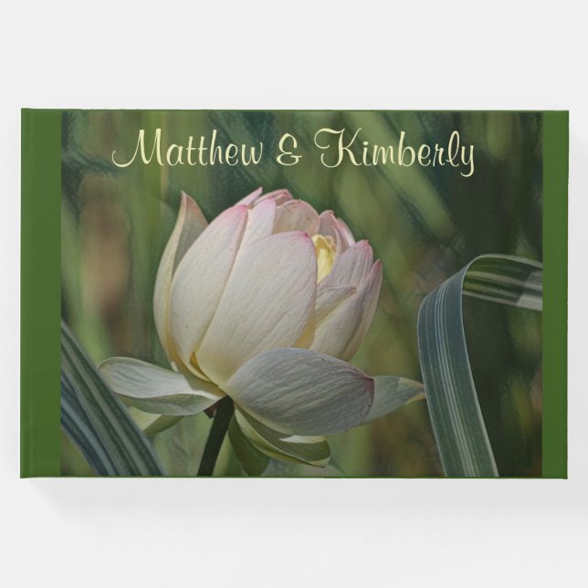 Libro De Visitas Lovely Lotus Blossom (Anverso)