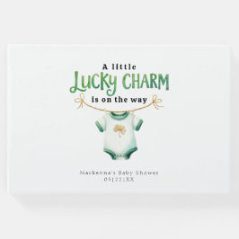 Libro De Visitas Lucky Charm Irish Baby Shower Guest Book