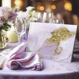 Libro De Visitas Lux Ink Lavender Resumen ID990