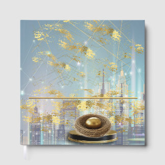 Libro De Visitas Luxury Gold Foil Easter Guest Book