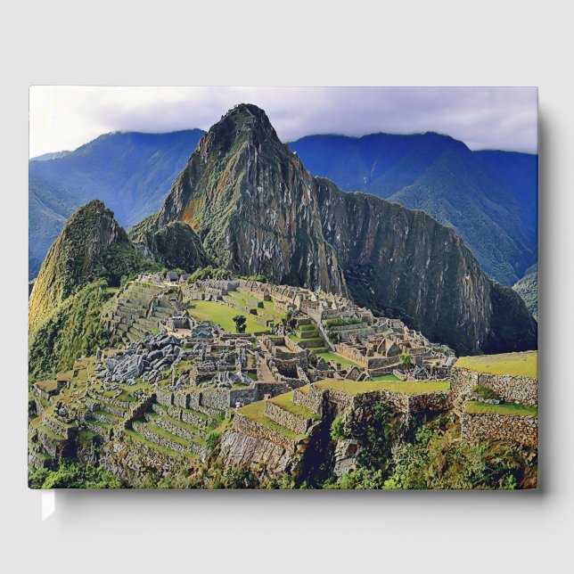 Libro De Visitas MACHU PICCHU - Perú - panorama (Anverso)