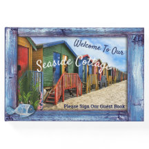 Madera azul vintage, pescado, coral rosa