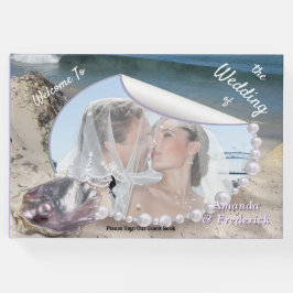 Libro De Visitas Madre de las perlas se fusionaron como nalgas líqu