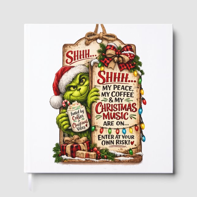 Libro De Visitas Magia de Navidad (Anverso)