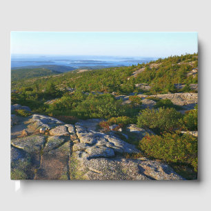 Libro De Visitas Mañana en la cima del Monte Cadillac en Acadia