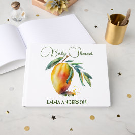 Libro De Visitas Mango Tropical | Fiesta de Bebé