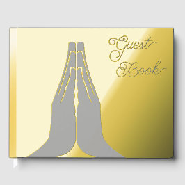 Libro De Visitas Manos en oración