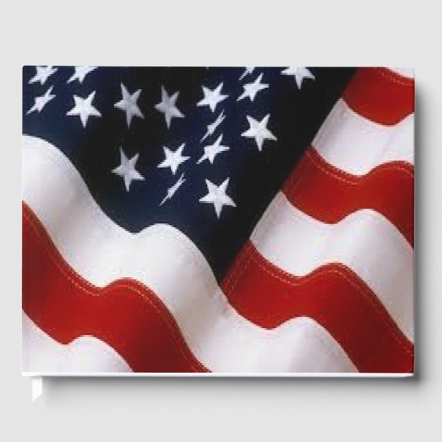 Libro De Visitas Manual de la Bandera Americana (Anverso)