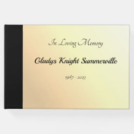 Libro De Visitas Manual de servicio funerario | Eterno Sunset