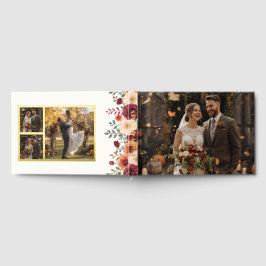 Libro De Visitas Manual personalizado del Relieve metalizado de oto