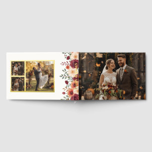 Libro De Visitas Manual personalizado del Relieve metalizado de oto