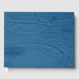 Libro De Visitas Manzanas de lluvia (Olas de agua azul)