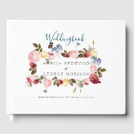 Libro De Visitas Marco floral