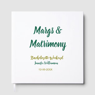 Libro De Visitas Margs y matrimonio agregar nombre fecha despedida
