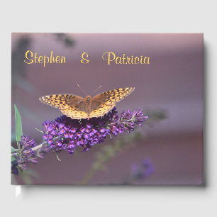 Libro De Visitas Mariposa En Mariposa Bush