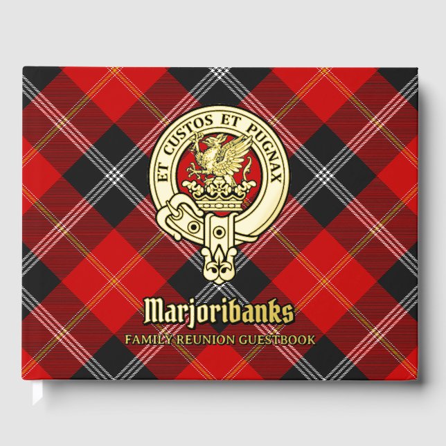 Libro De Visitas Marjoribanks Family Reunion Guest Book (Anverso)