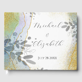 Libro De Visitas Mármol y follaje