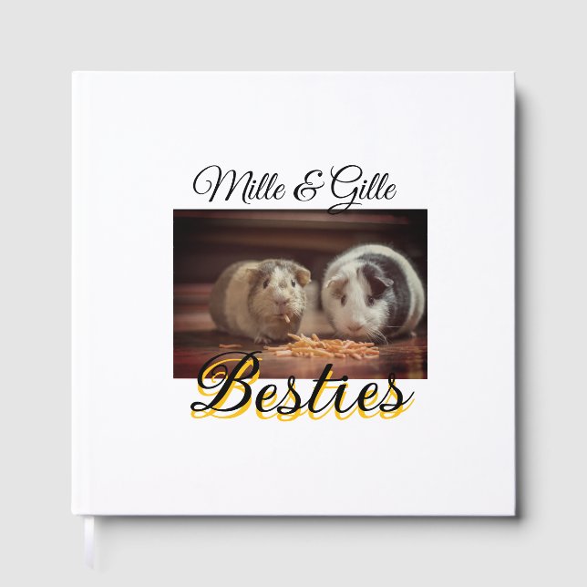 Libro De Visitas Mascotas amigos bestias agregar nombre mascota fot (Anverso)