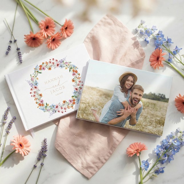 Libro De Visitas Meadow Wildflower Wedding  (Subido por el creador)