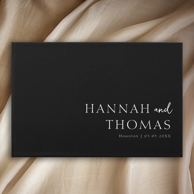 Libro De Visitas ¡Mejor juntos! Boda negro (Subido por el creador)