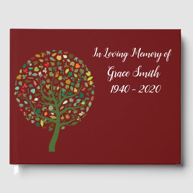 Libro De Visitas Memoria funeraria de arte vital (Anverso)