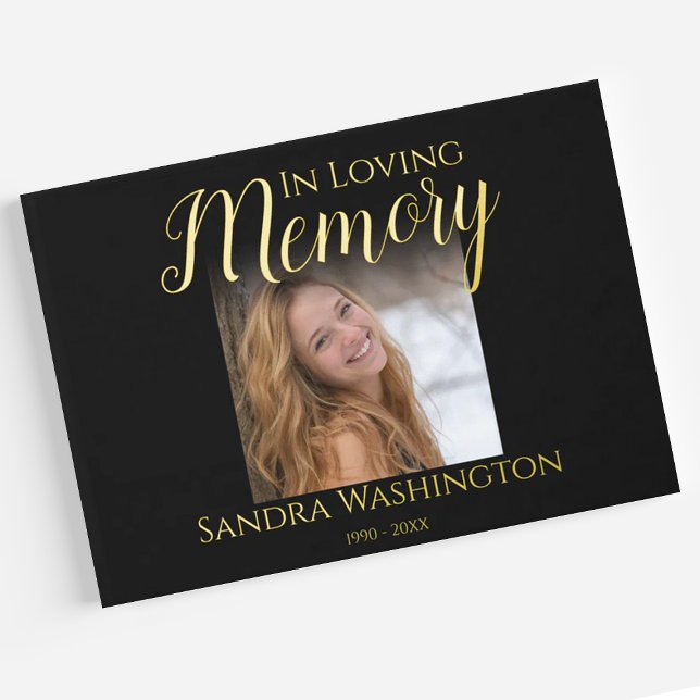 Libro De Visitas Memorial de Foto Moderno  (Subido por el creador)