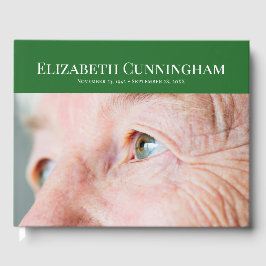 Libro De Visitas Memorial fotográfico clásico Personalizado