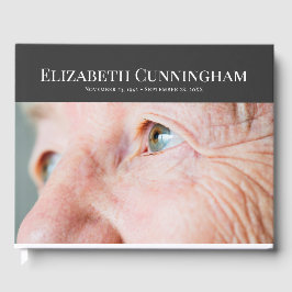 Libro De Visitas Memorial fotográfico clásico Personalizado